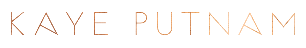 Kaye Putnam copper wordmark